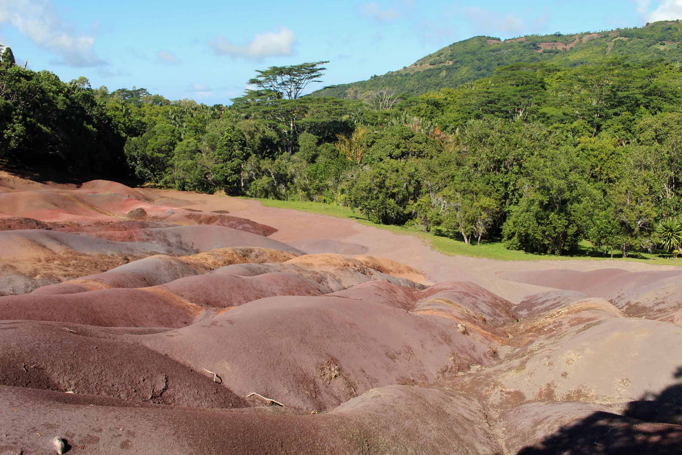 Ile Maurice, Chamarel, Terre des 7 couleurs