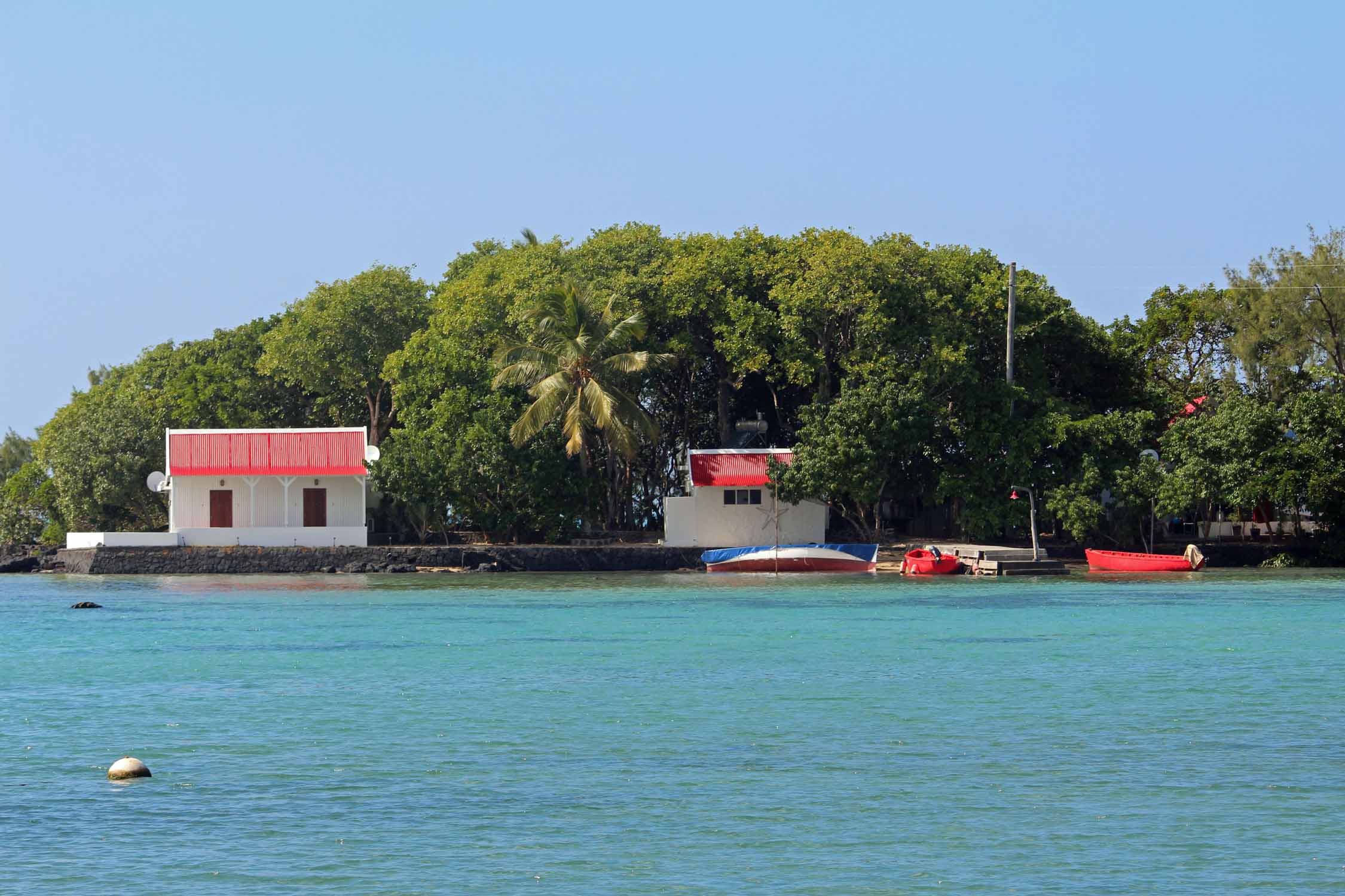 Ile Maurice, Mahébourg, îlot Mouchoir Rouge