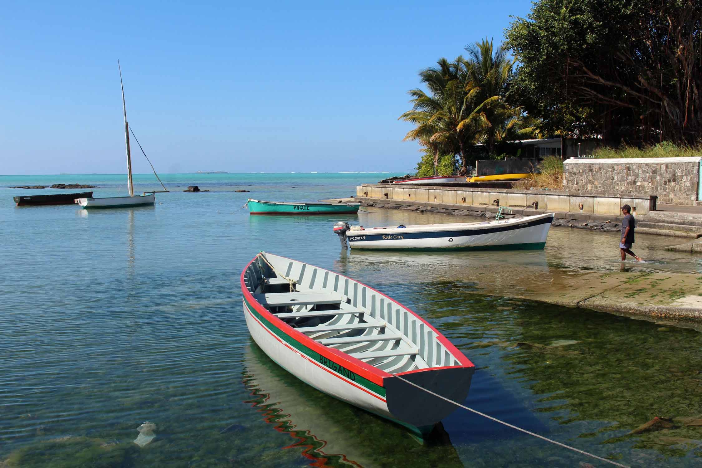 Ile Maurice, Mahébourg, port