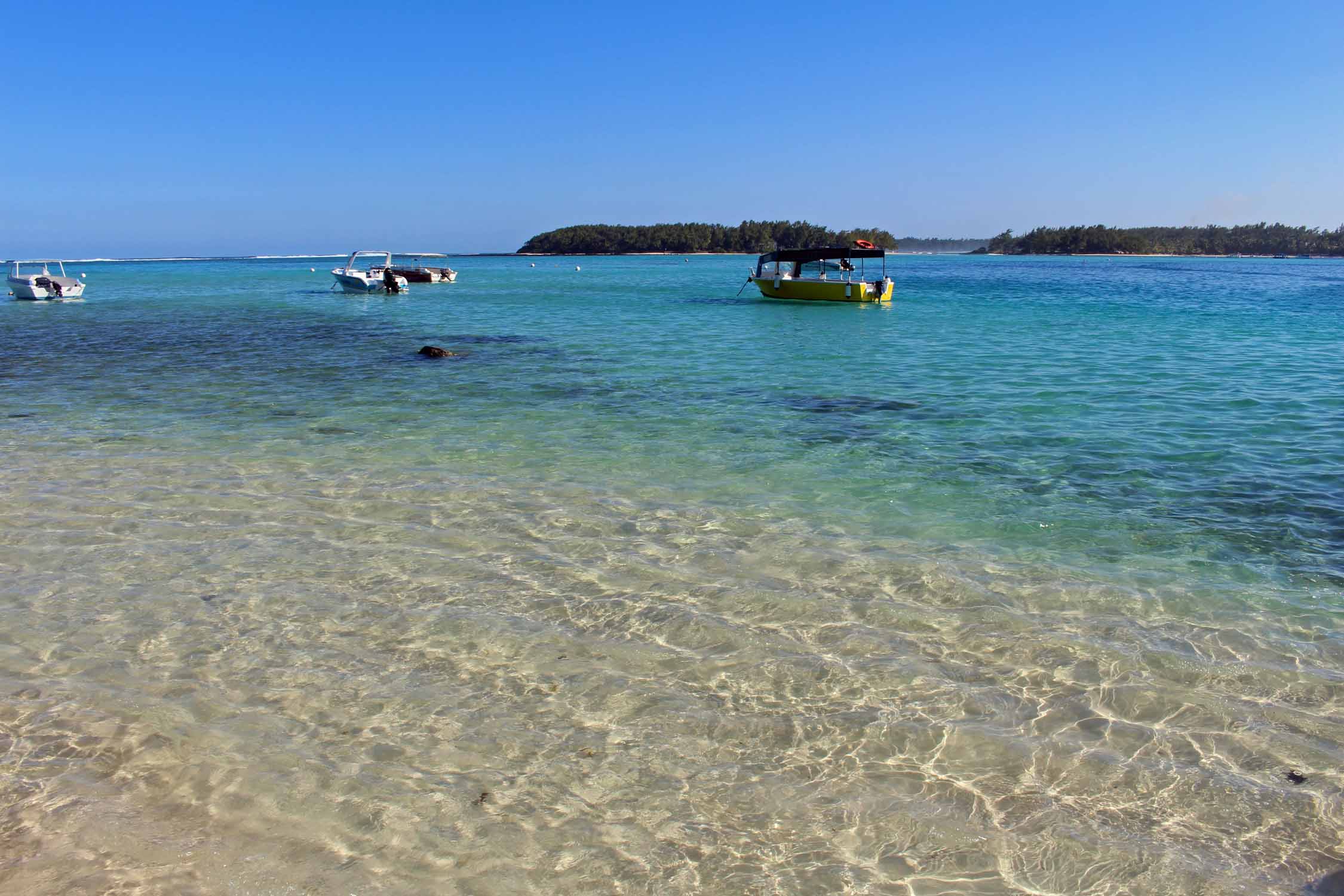 Ile Maurice, Blue Bay, mer transparente