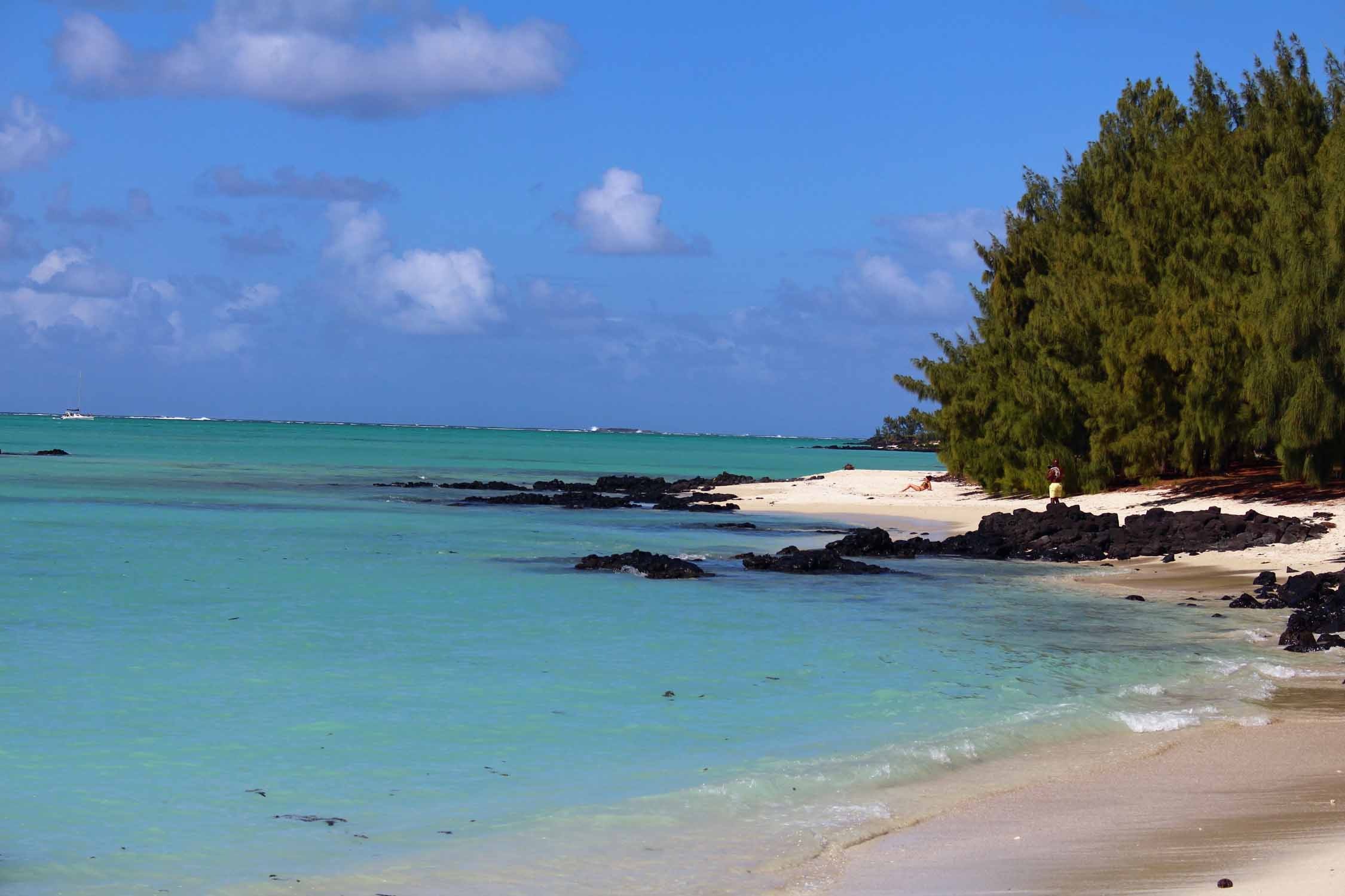 Ile Maurice, Ile aux Cerfs, plage, mer turquoise