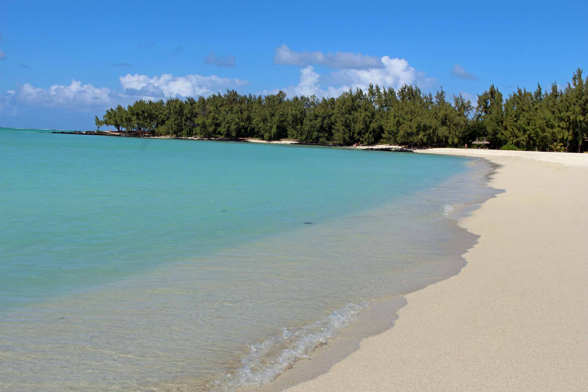 Ile Maurice, Ile aux Cerfs, plage paradisiaque