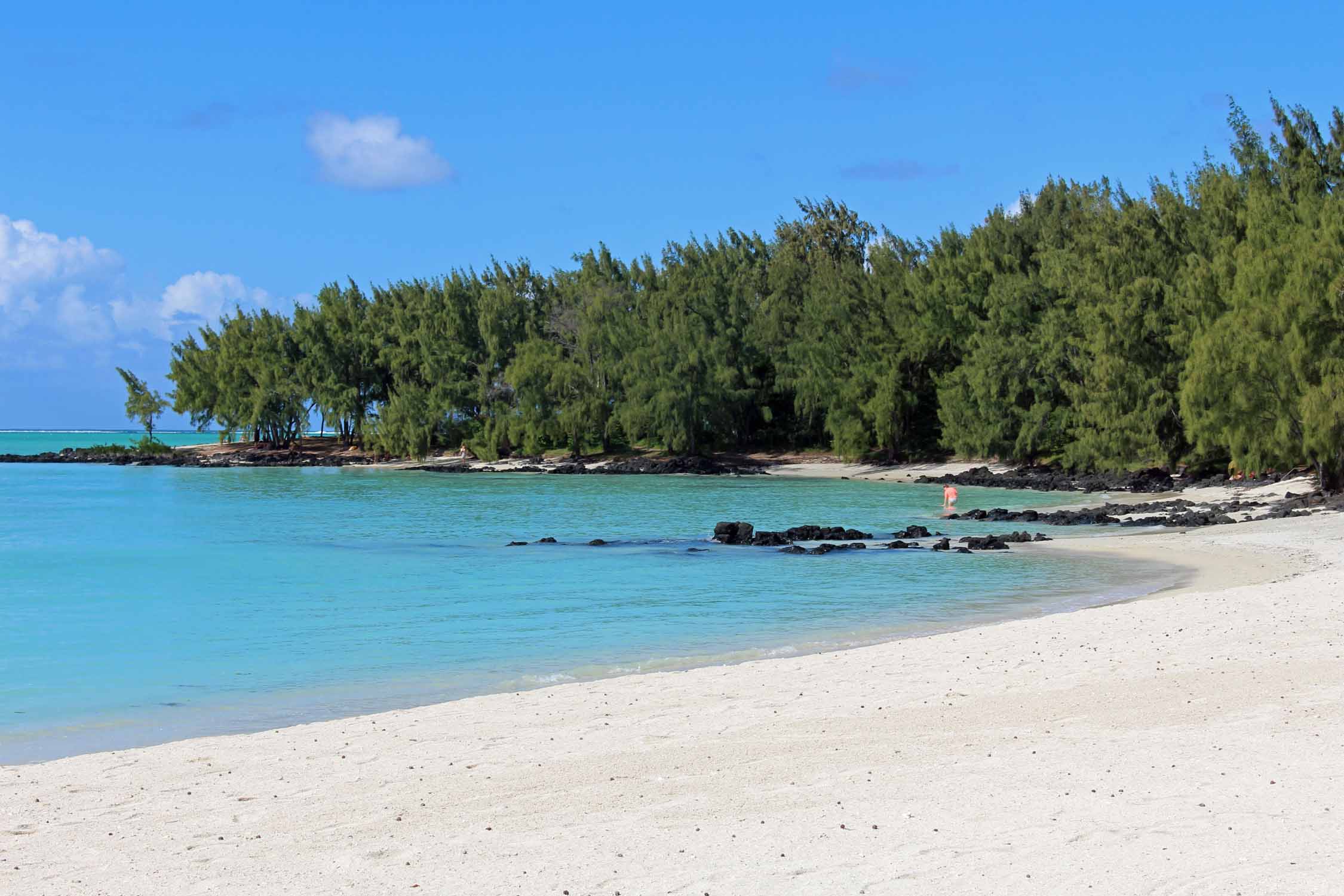 Ile Maurice, Ile aux Cerfs, mer turquoise