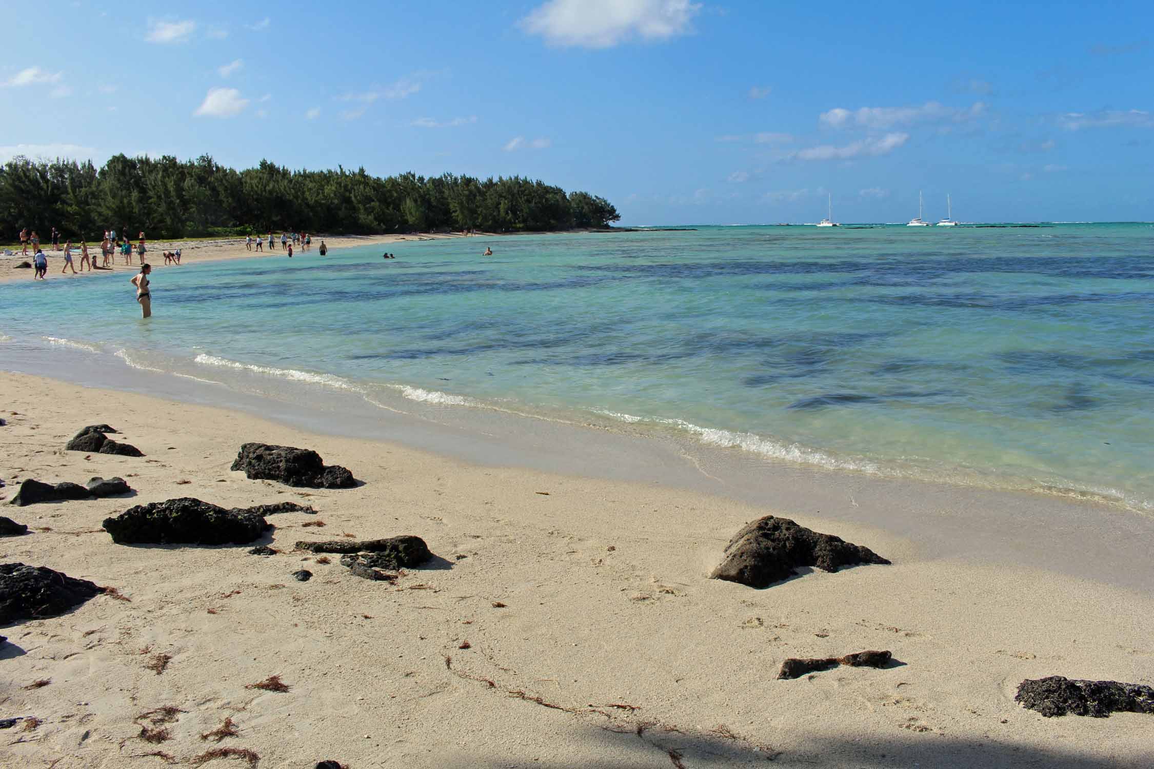 Ile Maurice, Ile aux Cerfs, plage