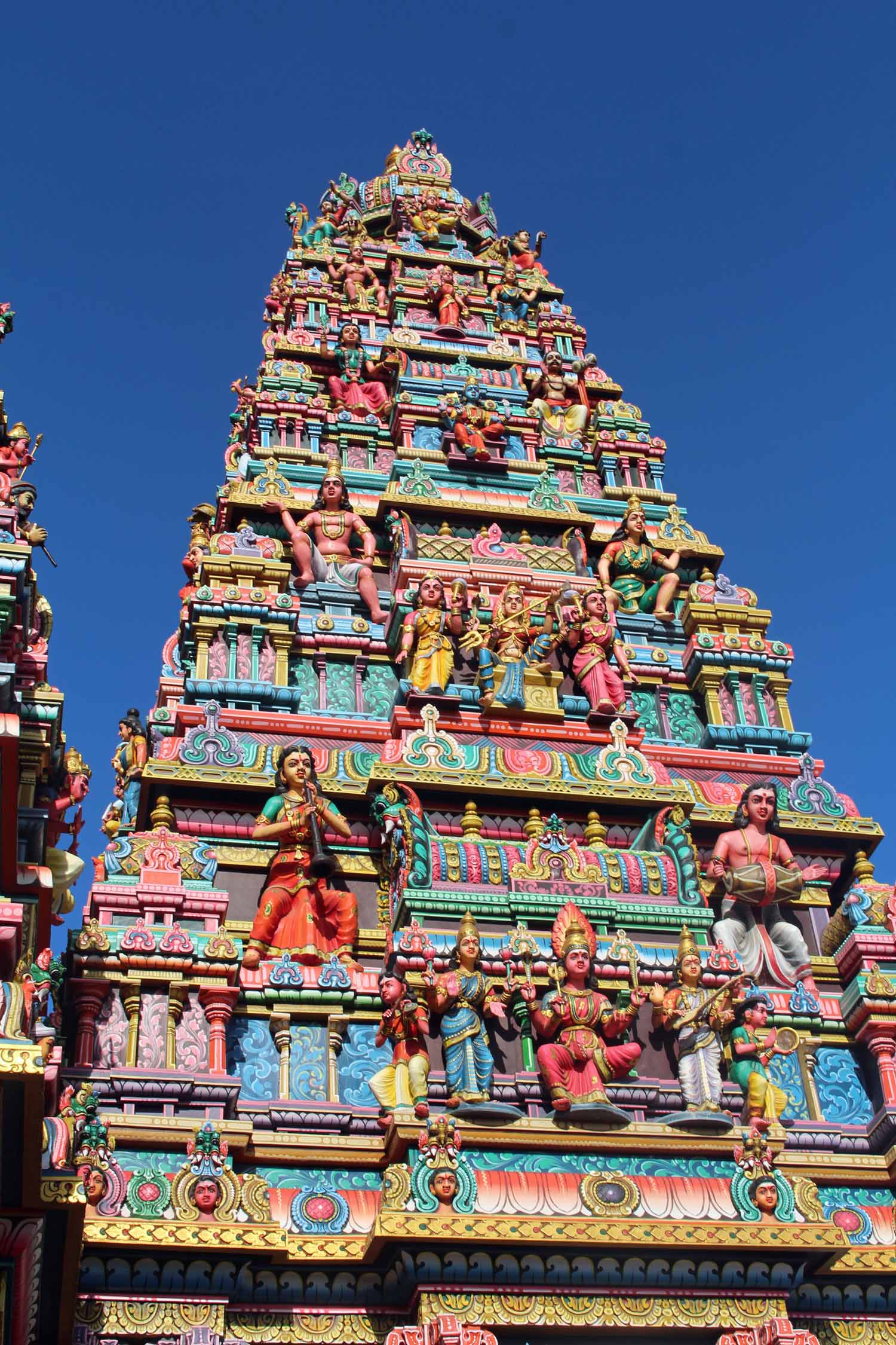 Ile Maurice, Port Louis, temple Mariamman Kovil