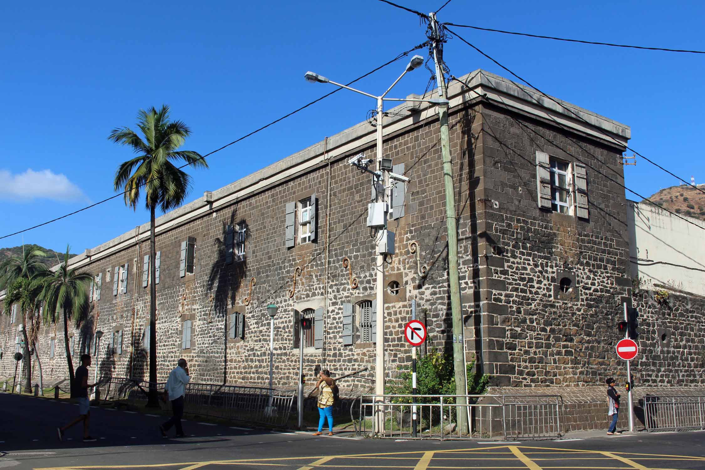 Ile Maurice, Port Louis, caserne