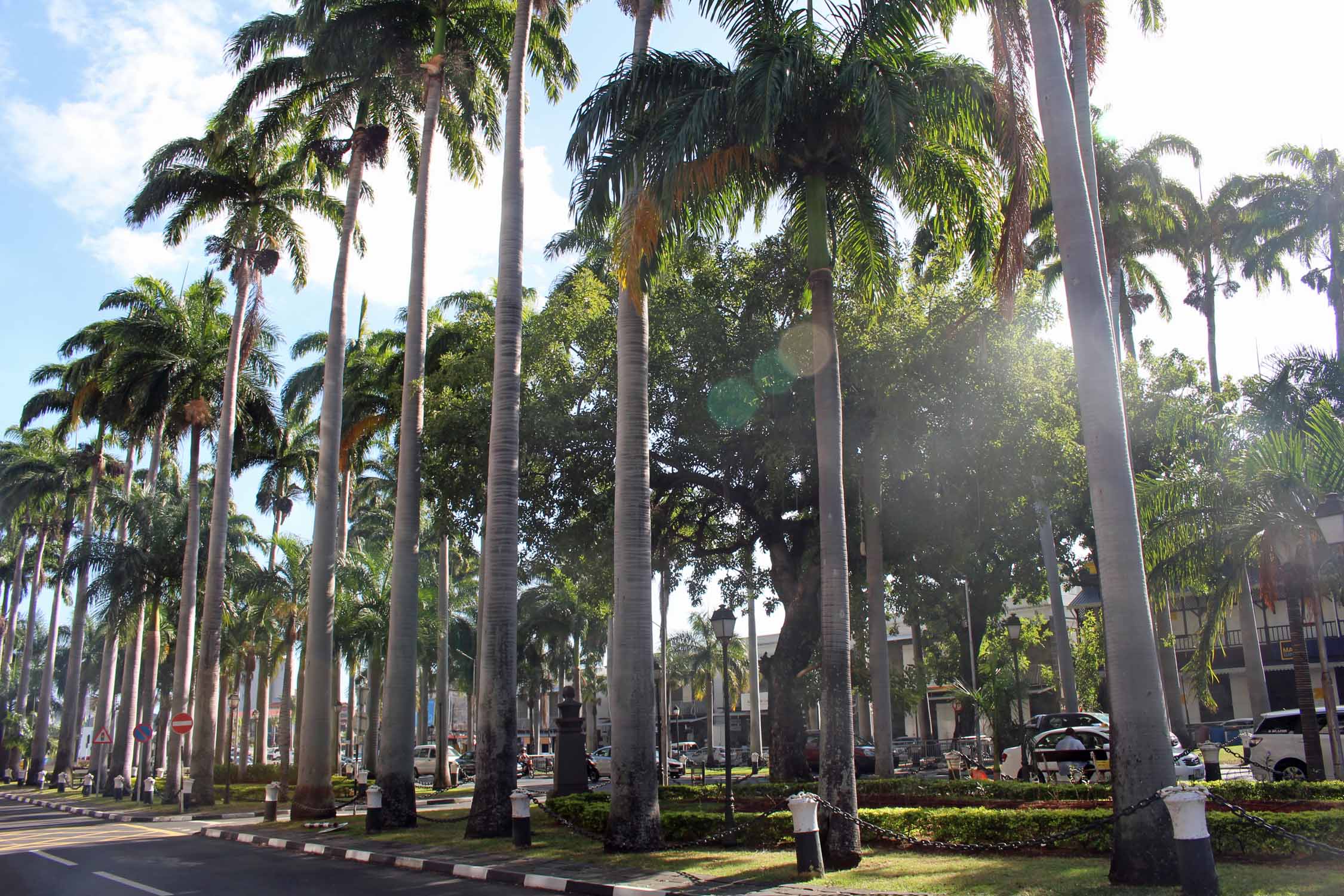 Ile Maurice, Port Louis, place d'armes