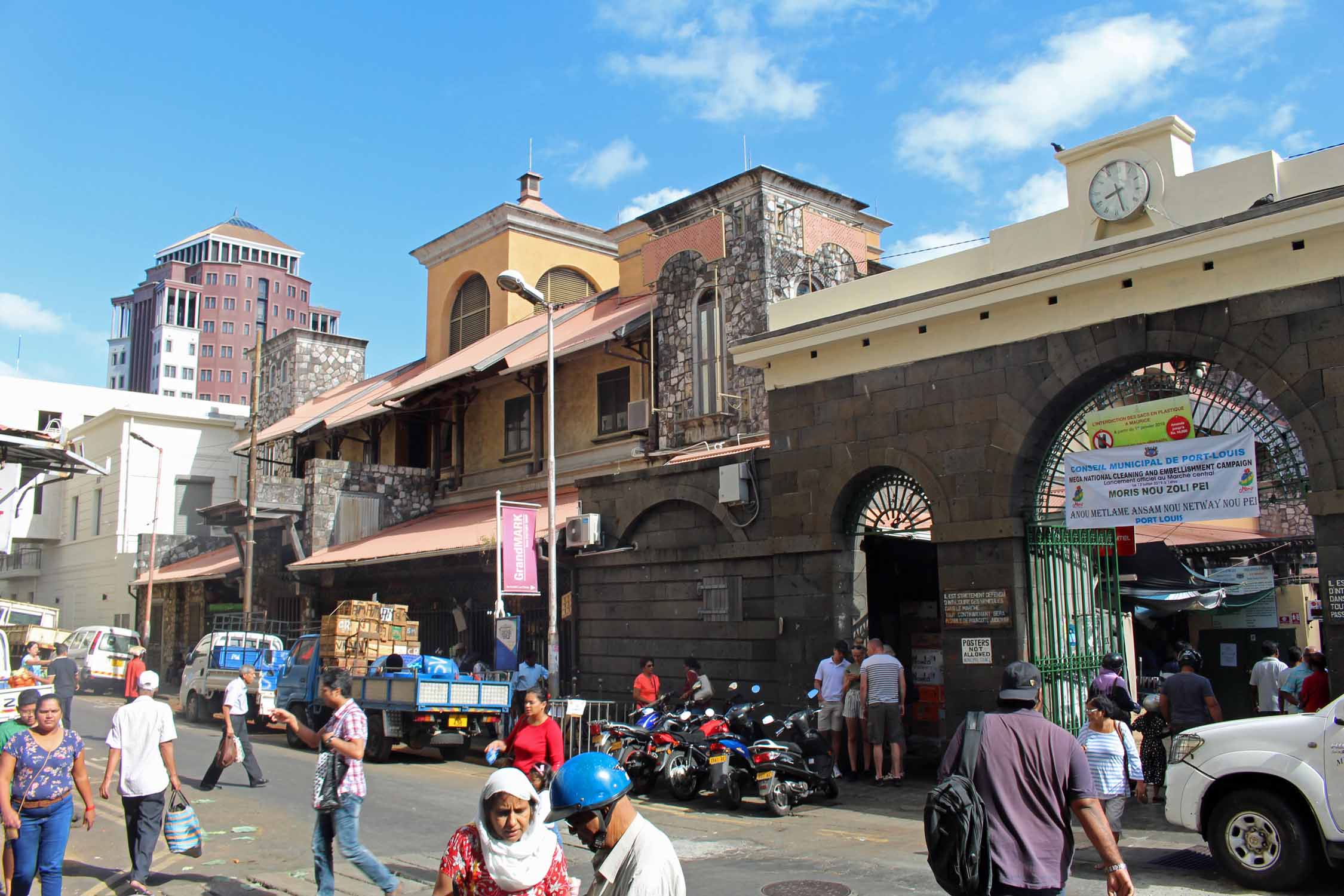 Ile Maurice, marché de Port Louis