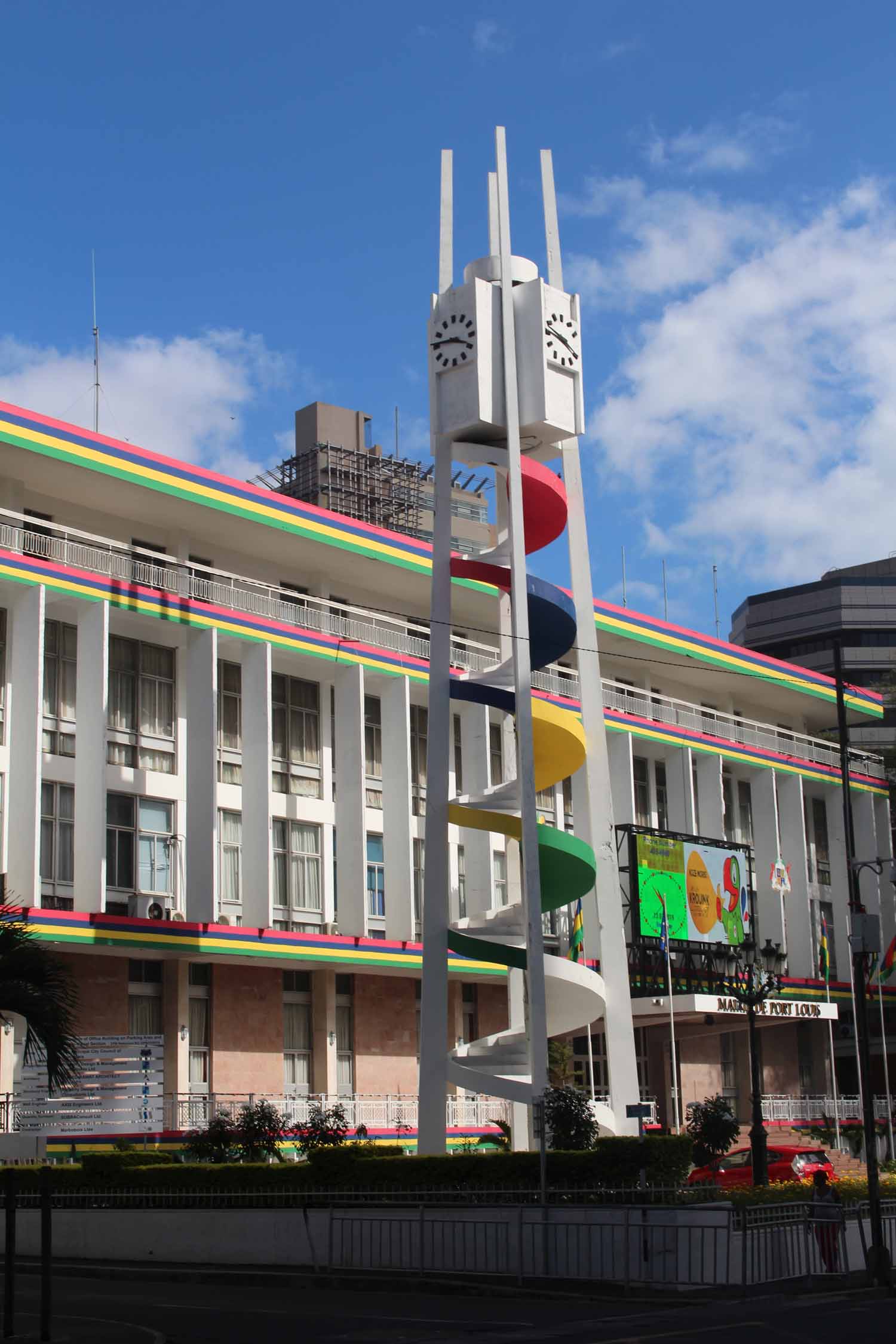 Ile Maurice, Port Louis, hôtel de ville