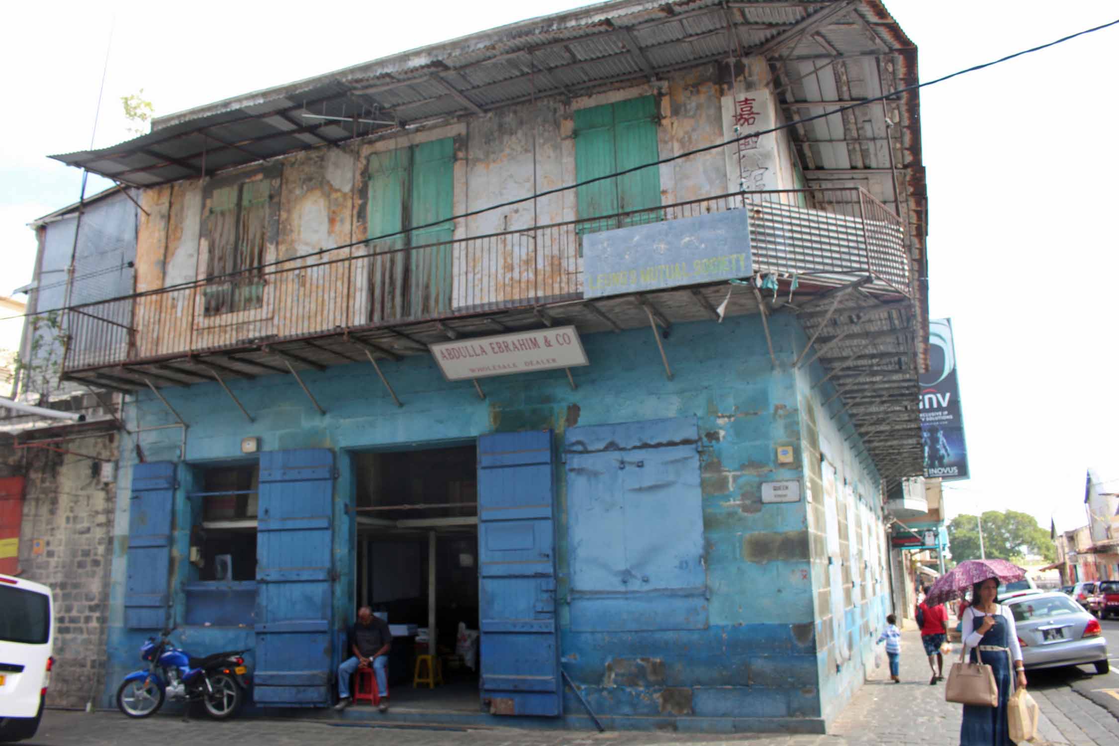 Ile Maurice, Port Louis, vieille maison