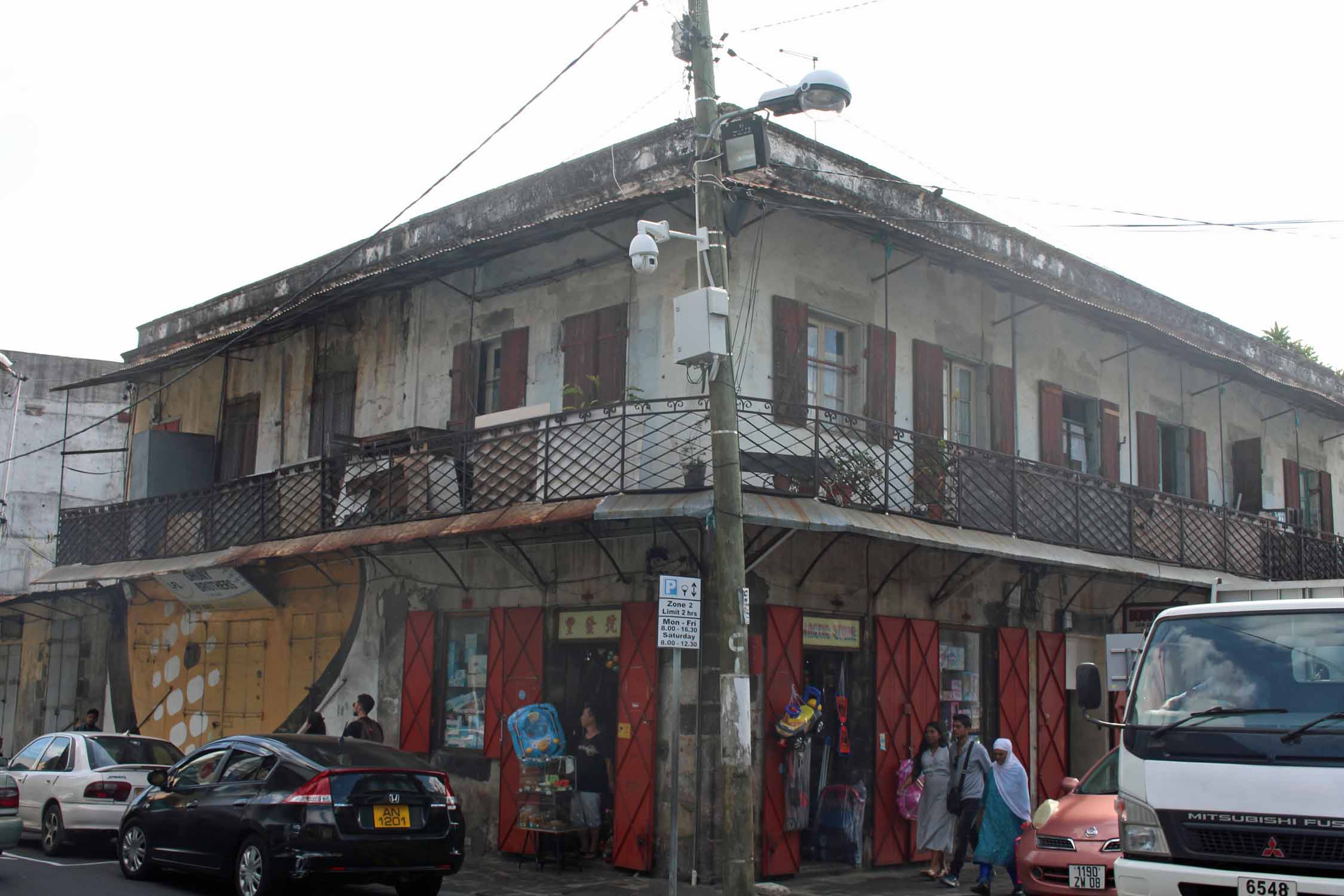 Ile Maurice, Port Louis, maison typique