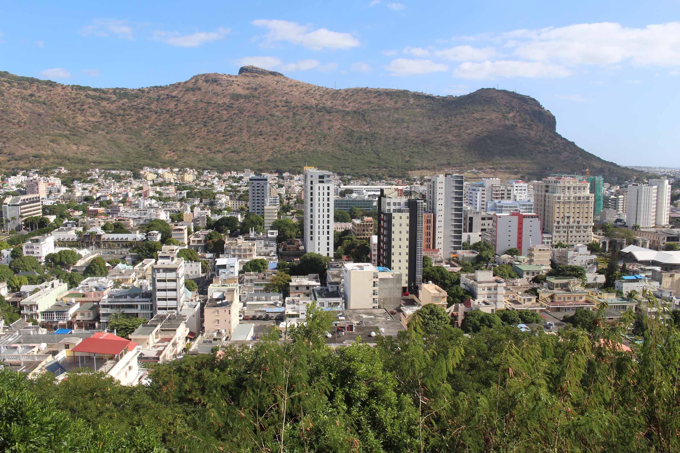 Ile Maurice, vue de Port Louis