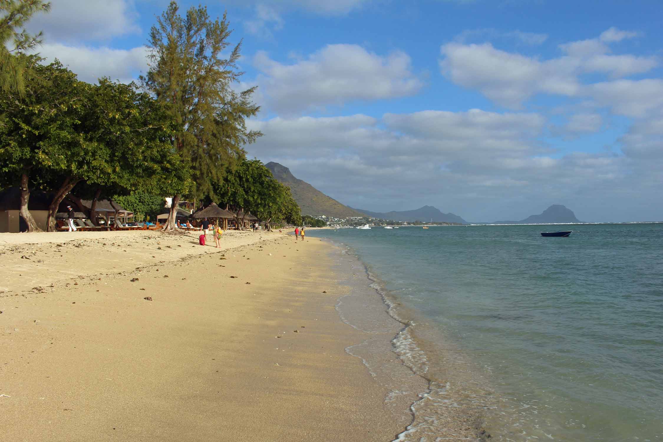 Ile Maurice, Flic en Flac, plage