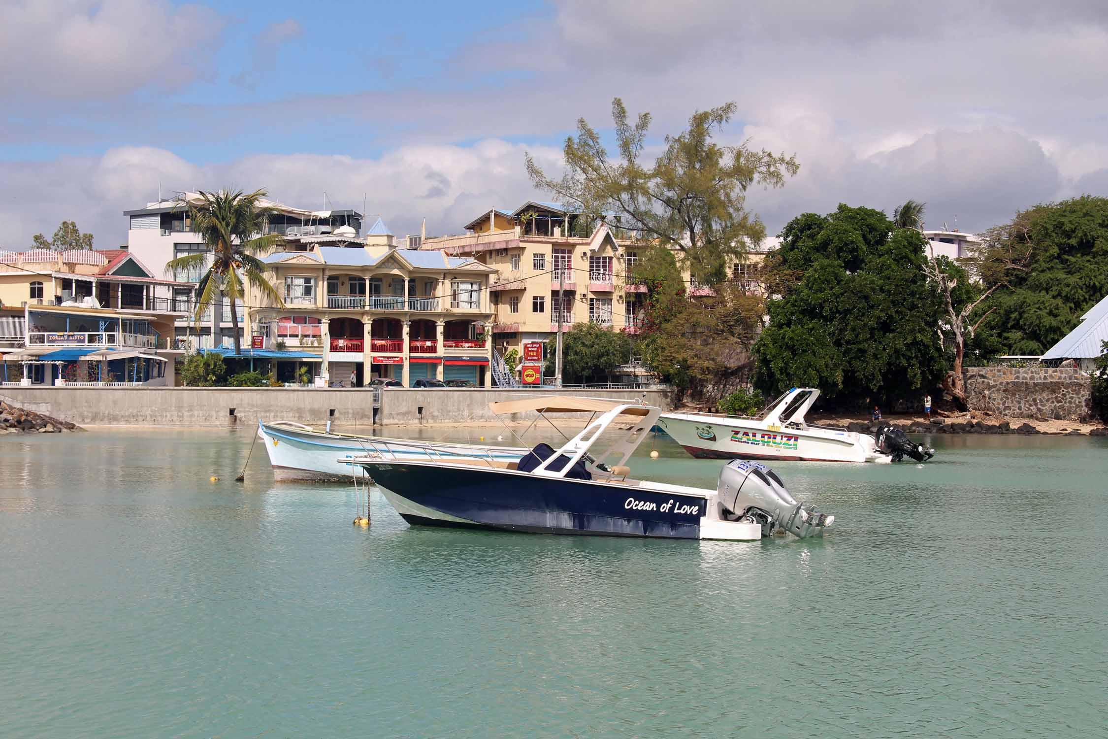 Ile Maurice, Grand Baie, port