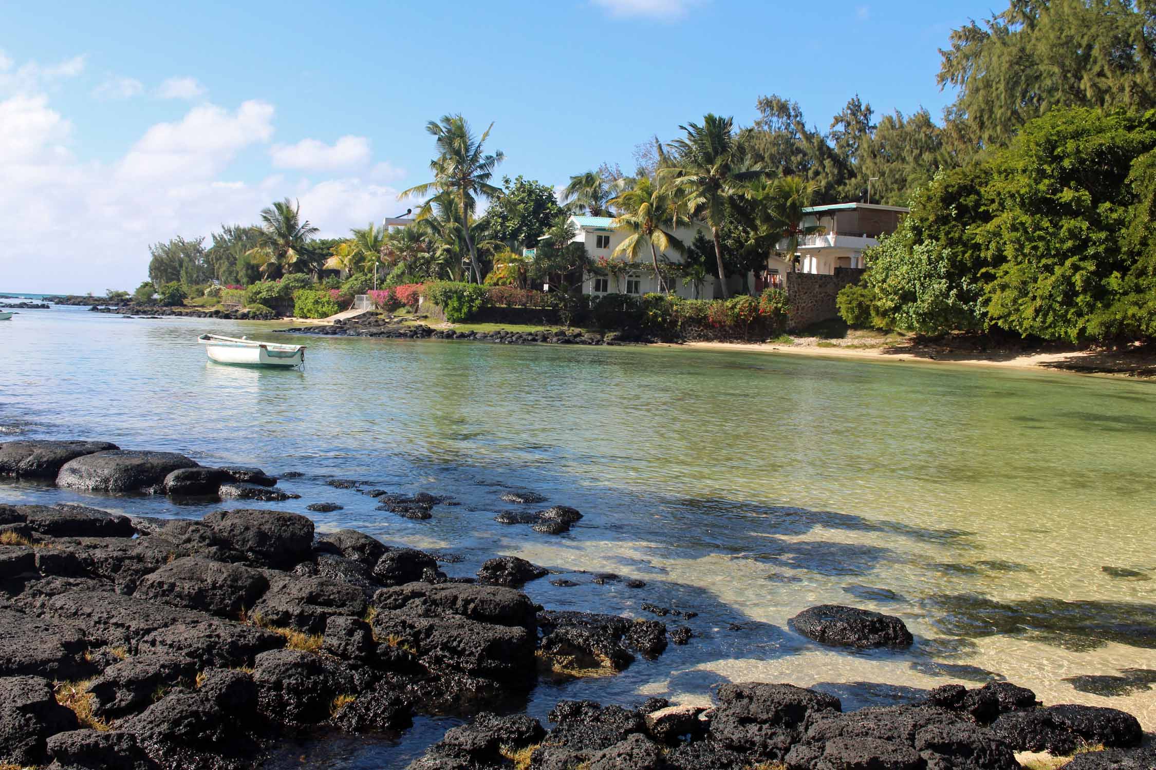 Ile Maurice, plage de Bain Buf