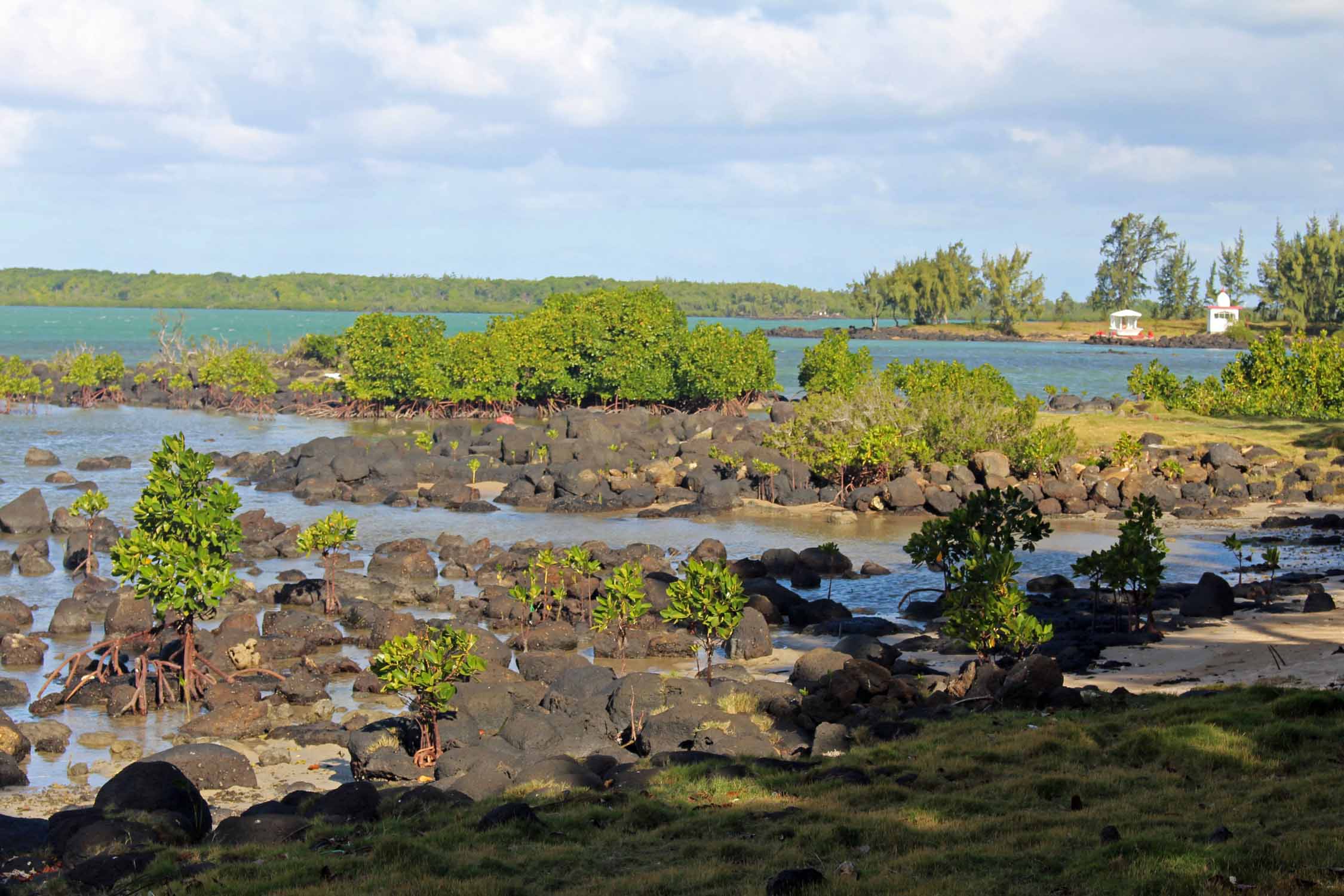 Ile Maurice, Petit Village, plage