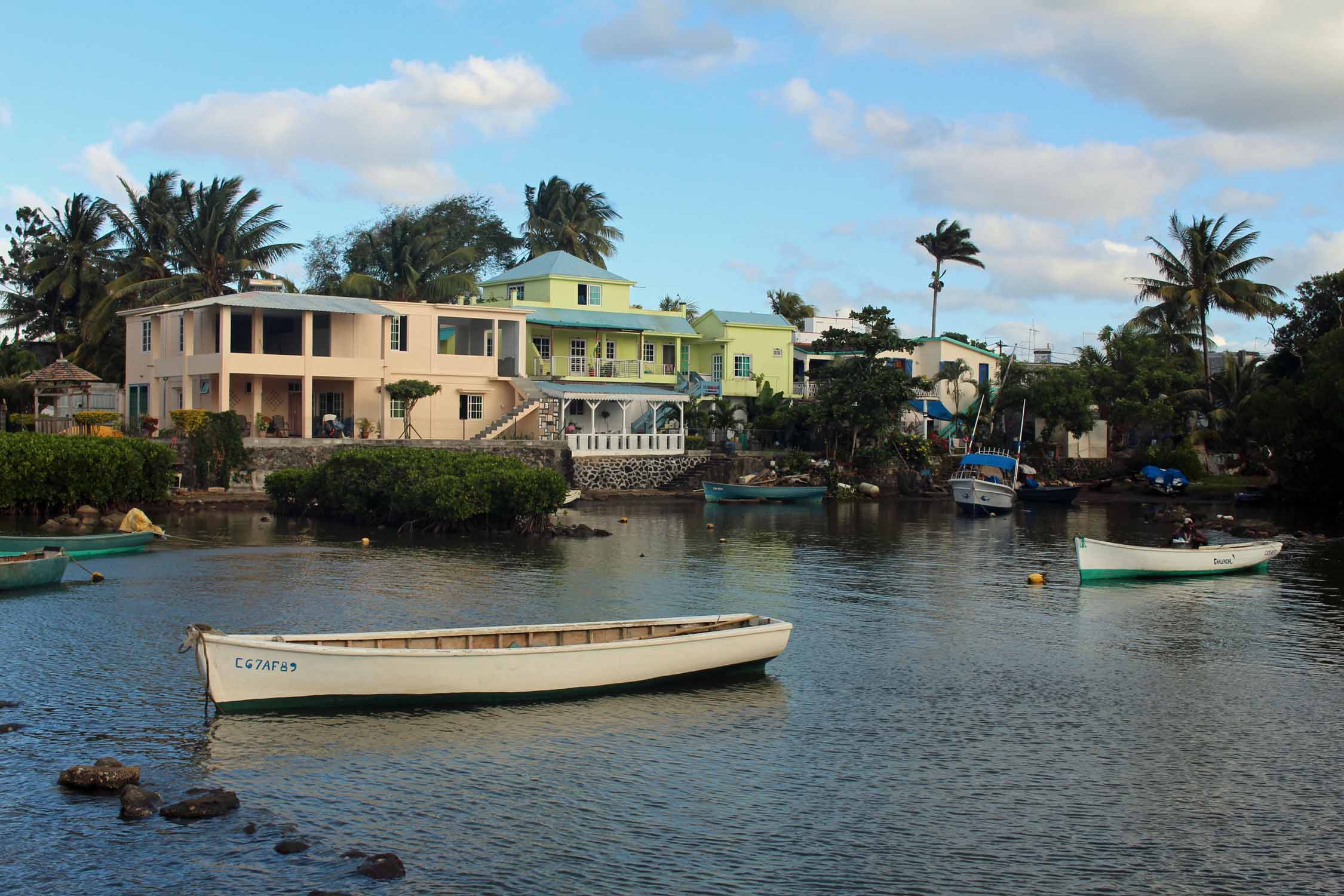 Ile Maurice, Poudre d'Or, port