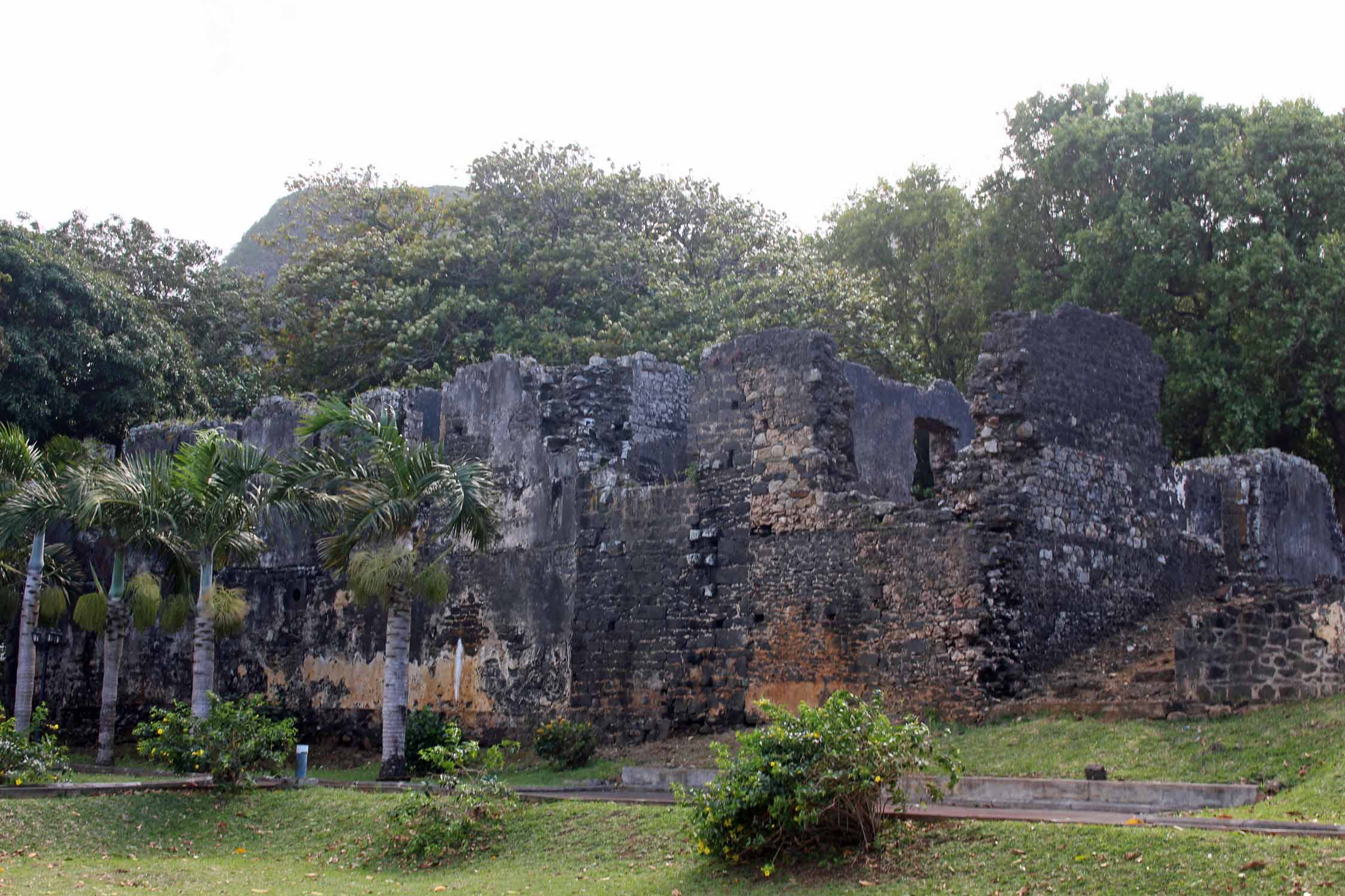 Ile Maurice, Vieux Grand Port, ruines, fort