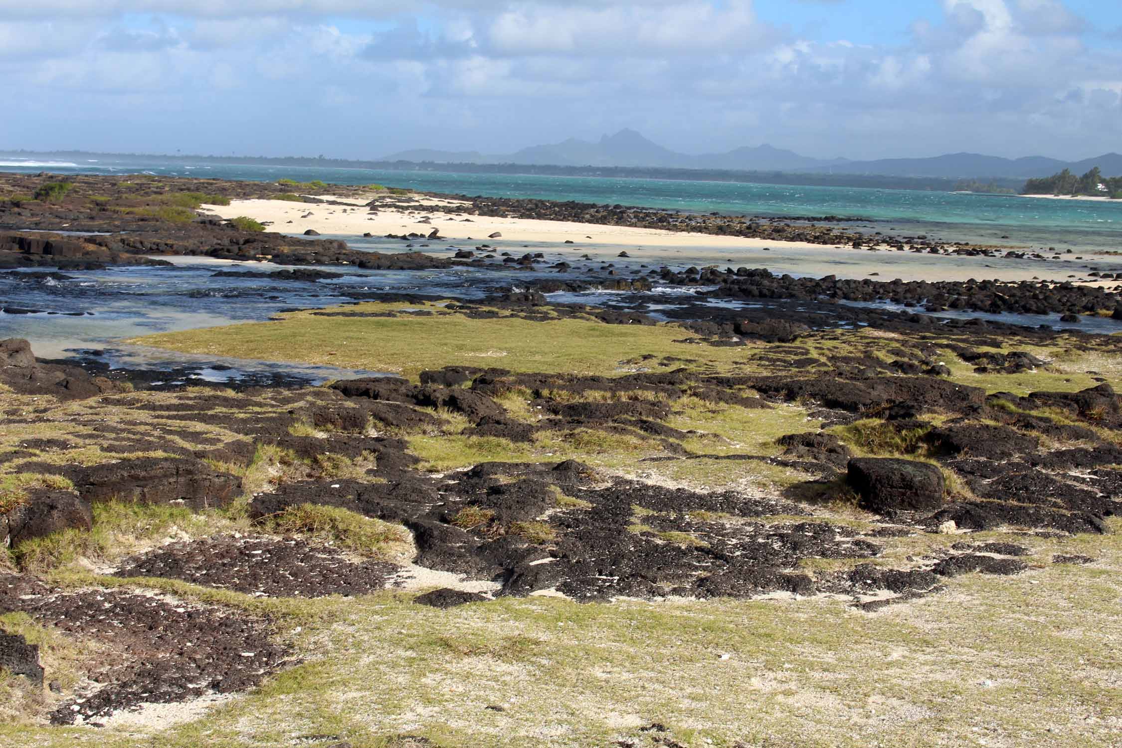 Ile Maurice, plage La Fayette, paysage