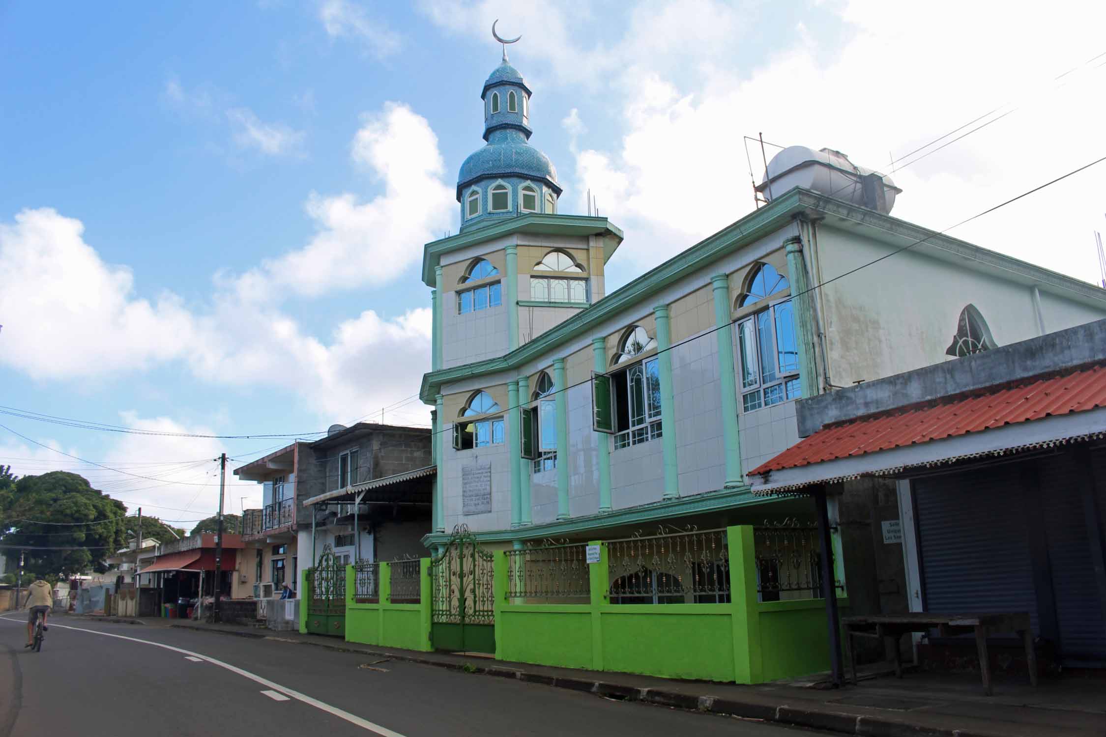 Ile Maurice, l'Escalier, mosquée