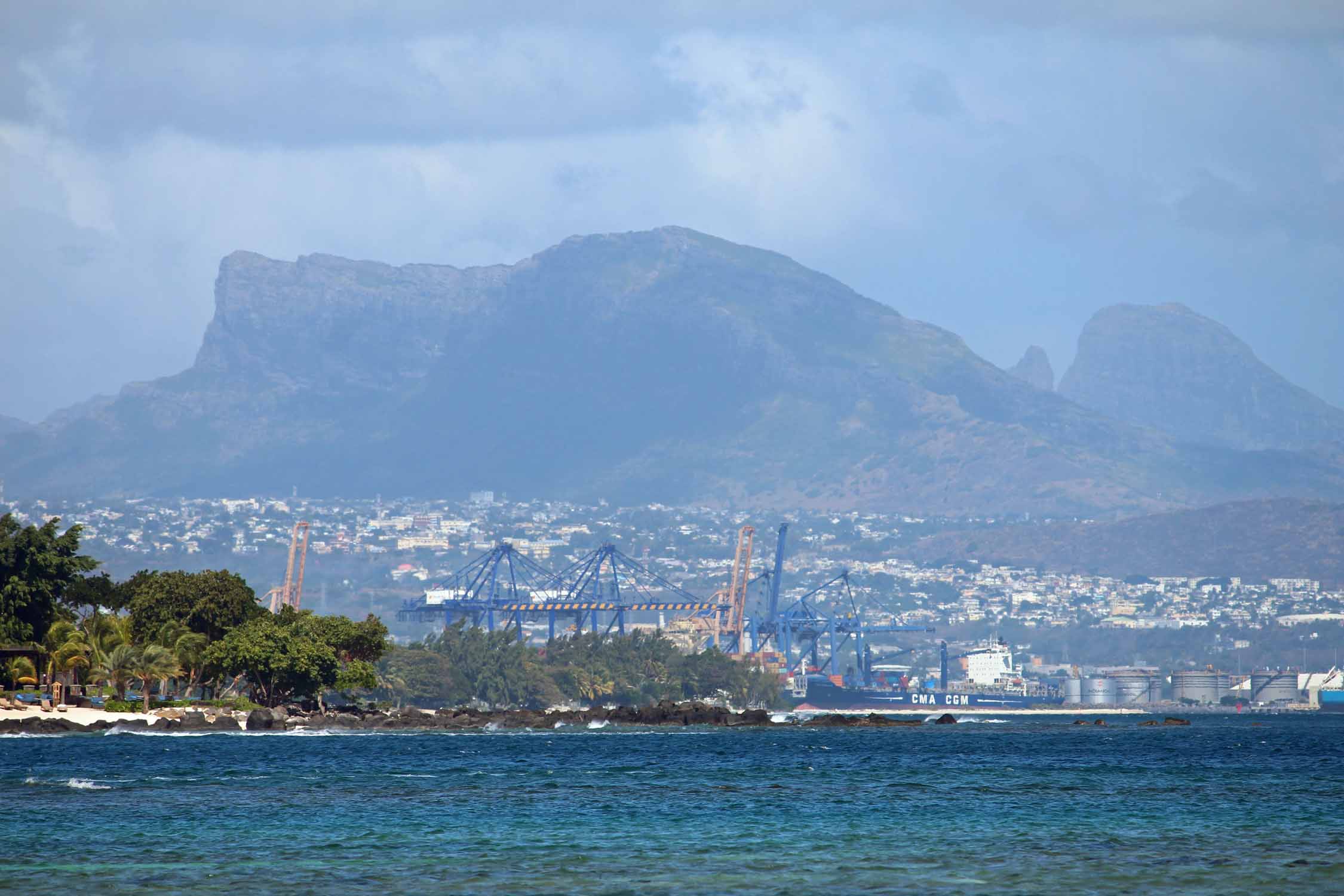 Ile Maurice, Pointe aux Piments, Port Louis