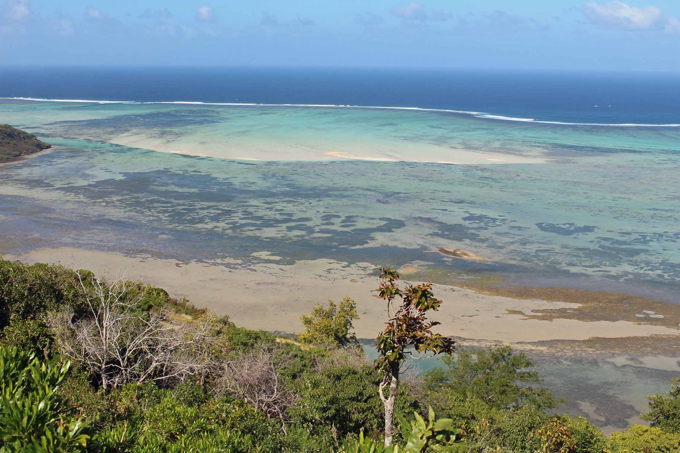 Ile Maurice, Le Morne Brabant, lagon