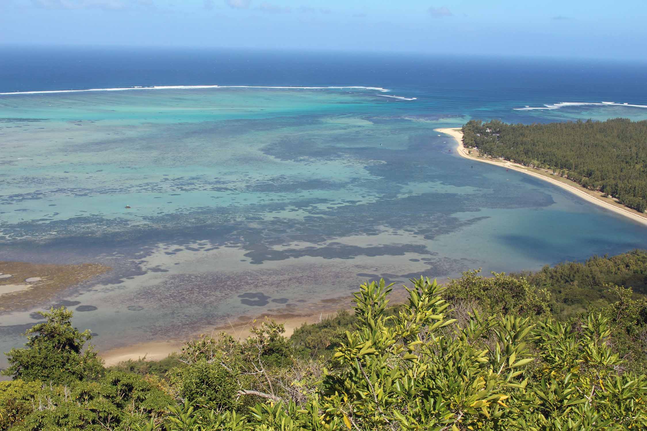 Ile Maurice, Le Morne Brabant, magnifique lagon