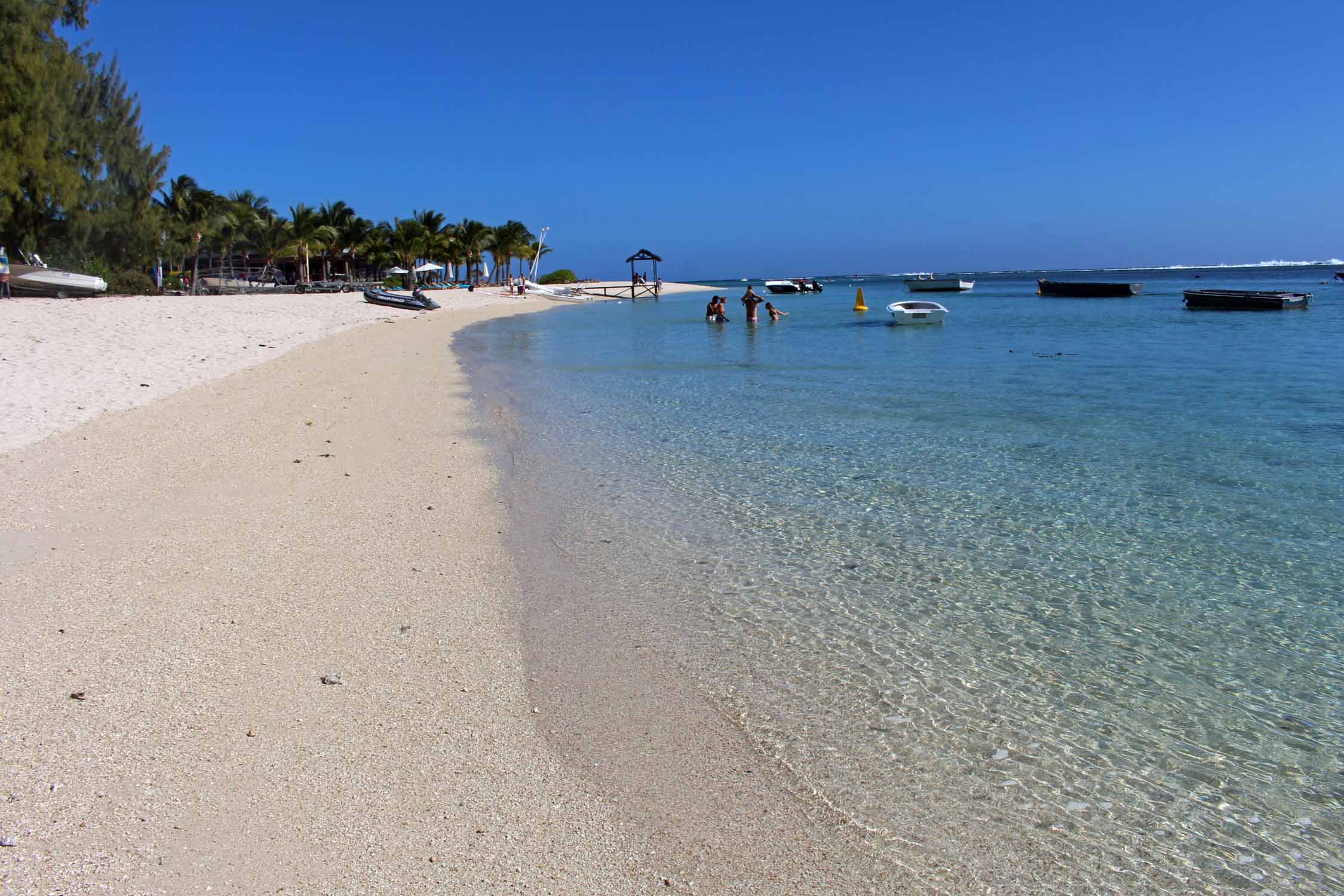 Ile Maurice, Le Morne, sable blanc