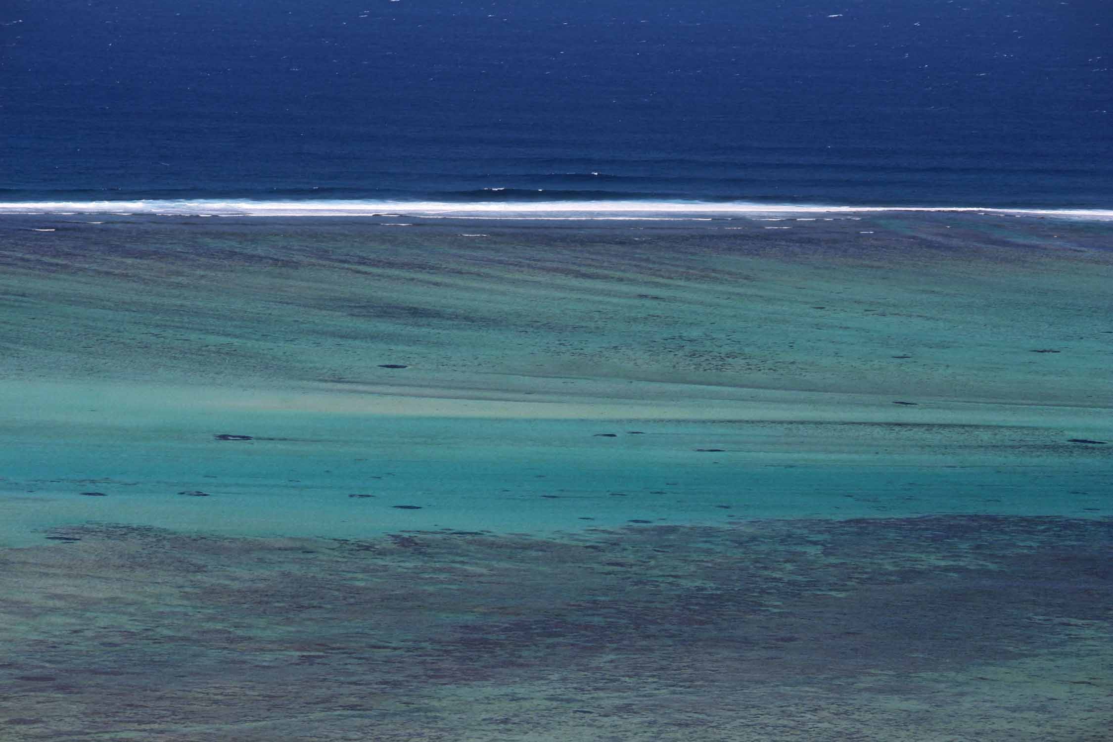 Ile Maurice, Le Morne, lagon couleur turquoise
