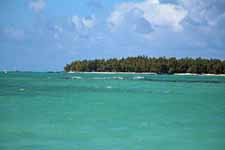 Ile Maurice, Ile aux Cerfs, mer turquoise