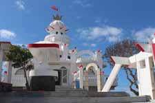 Ile Maurice, Poste de Flacq, temple Sagar Shiv