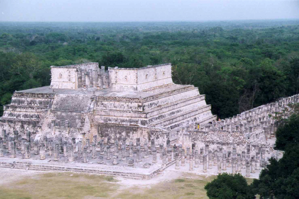 Yucatan, temple des Guerriers