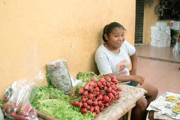 Izamal, légumes