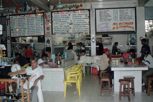 Mexique, Mercado de la Comida