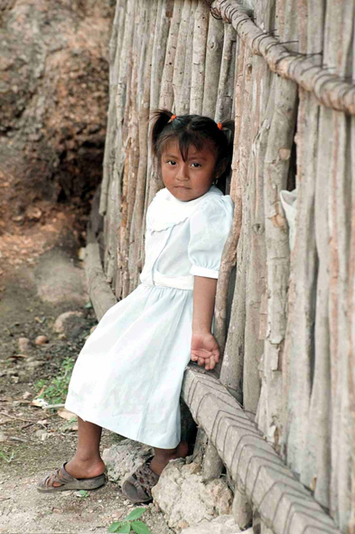 Champotón, jeune mexicaine