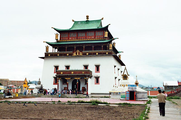 Oulan Bator, temple de Gandan