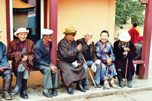 Temple de Gandan, mongols