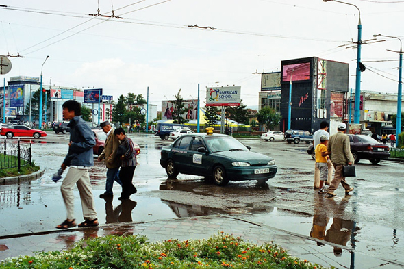 Oulan Bator, avenue Chingis