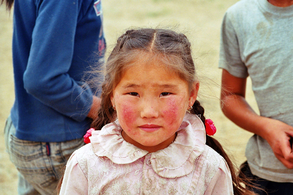 Jeune fille mongole