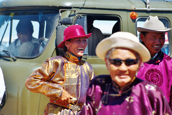 Mandal-Ovoo, Naadam, spectateur