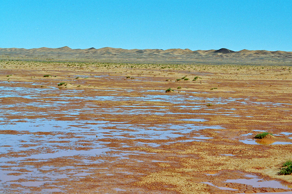 Désert de Gobi, orage