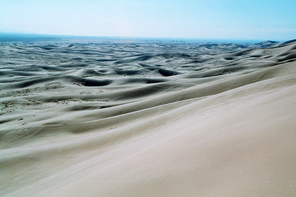 Mongolie, Hangorin Els, dunes