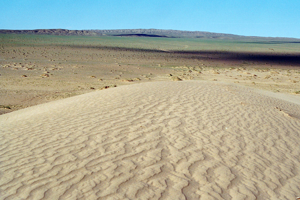 Mongolie, Désert de Gobi, paysage