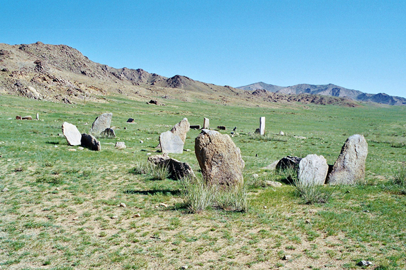 Khangaï, cimetiere