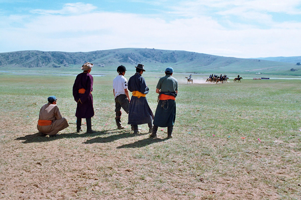 Mongolie, match de polo