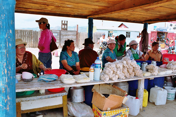 Karakorum, marché