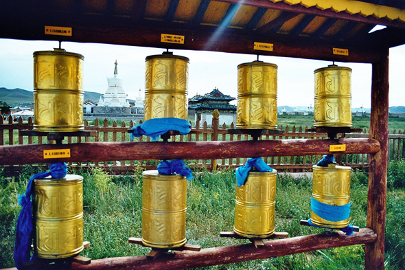Erdene Zuu, moulin à prières