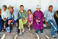 Mongolie, f&egrave;te du Naadam