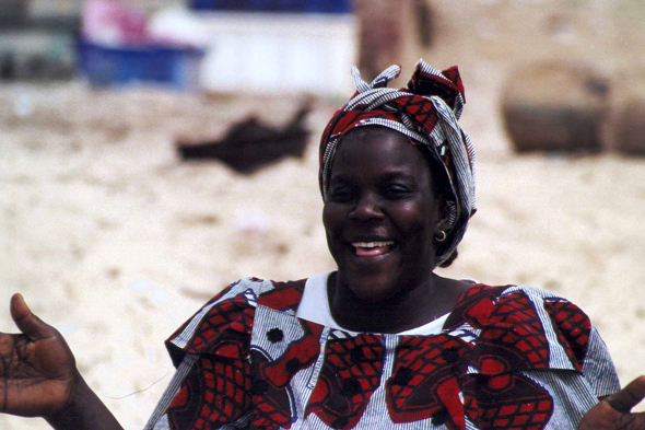 Nouatchott, femme mauritanienne