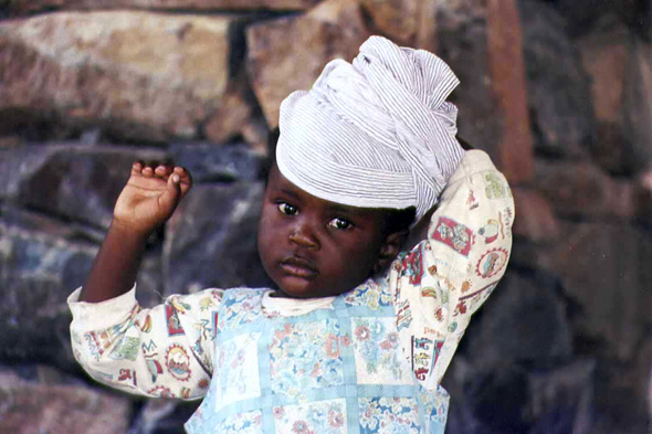 Jeune fille, Namibienne